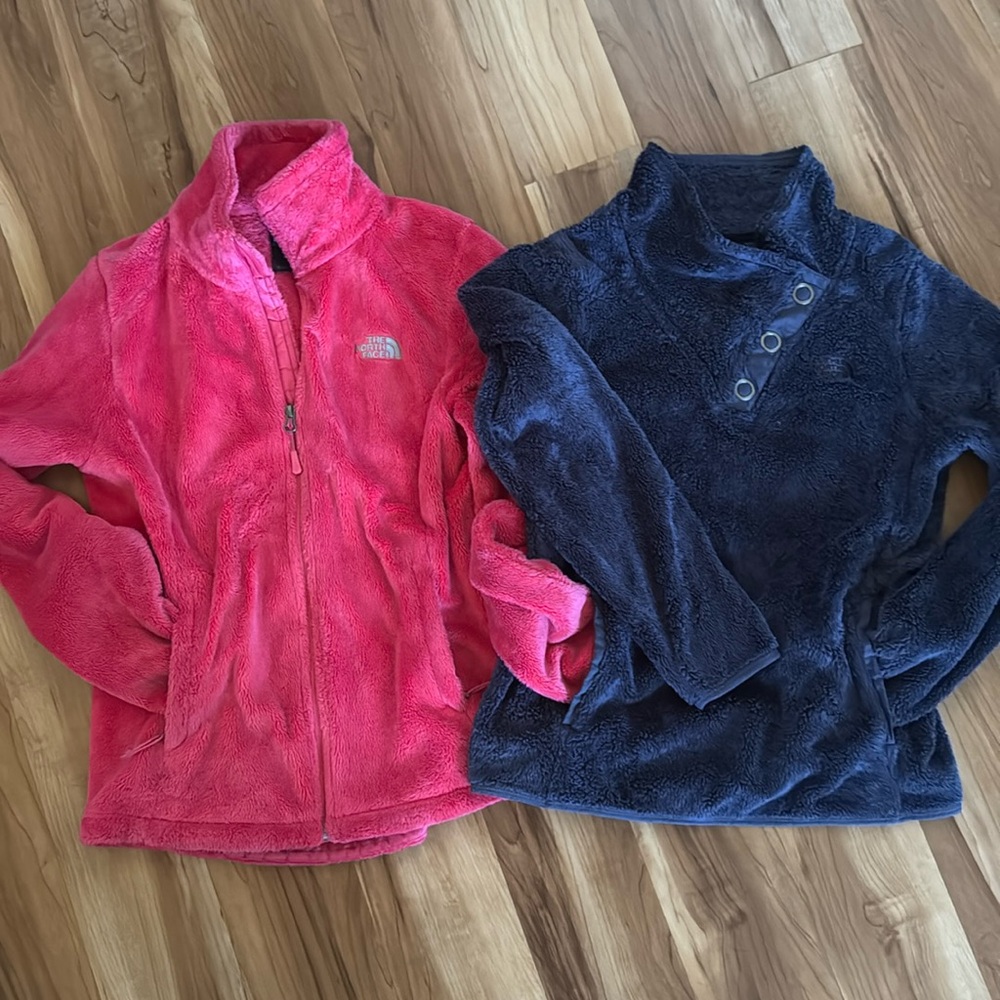 BUNDLE The North Face Fleece Jackets - Small